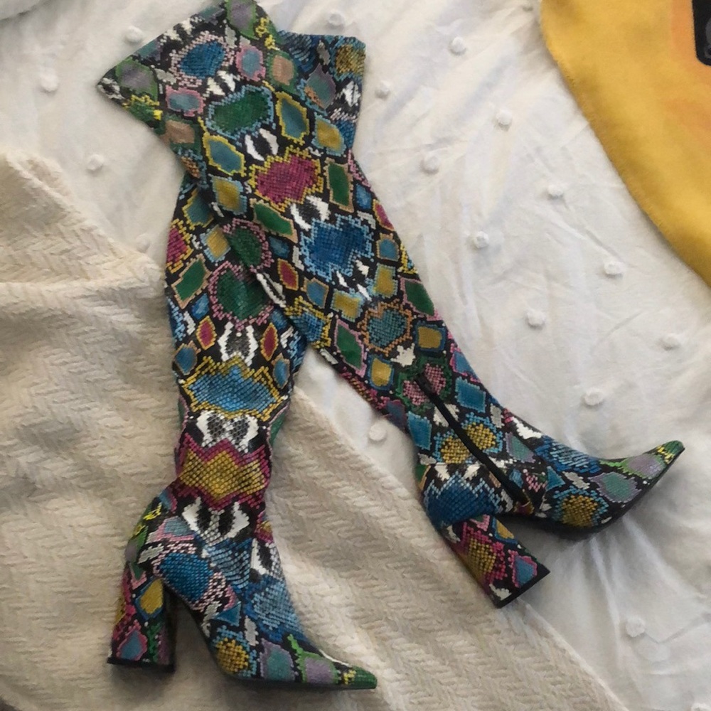 Steve Madden jacoby boots thigh high